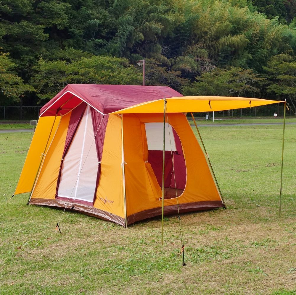 フィールドチャンプ FIELD CHAMP タープ付きロッヂ型 テント ロ