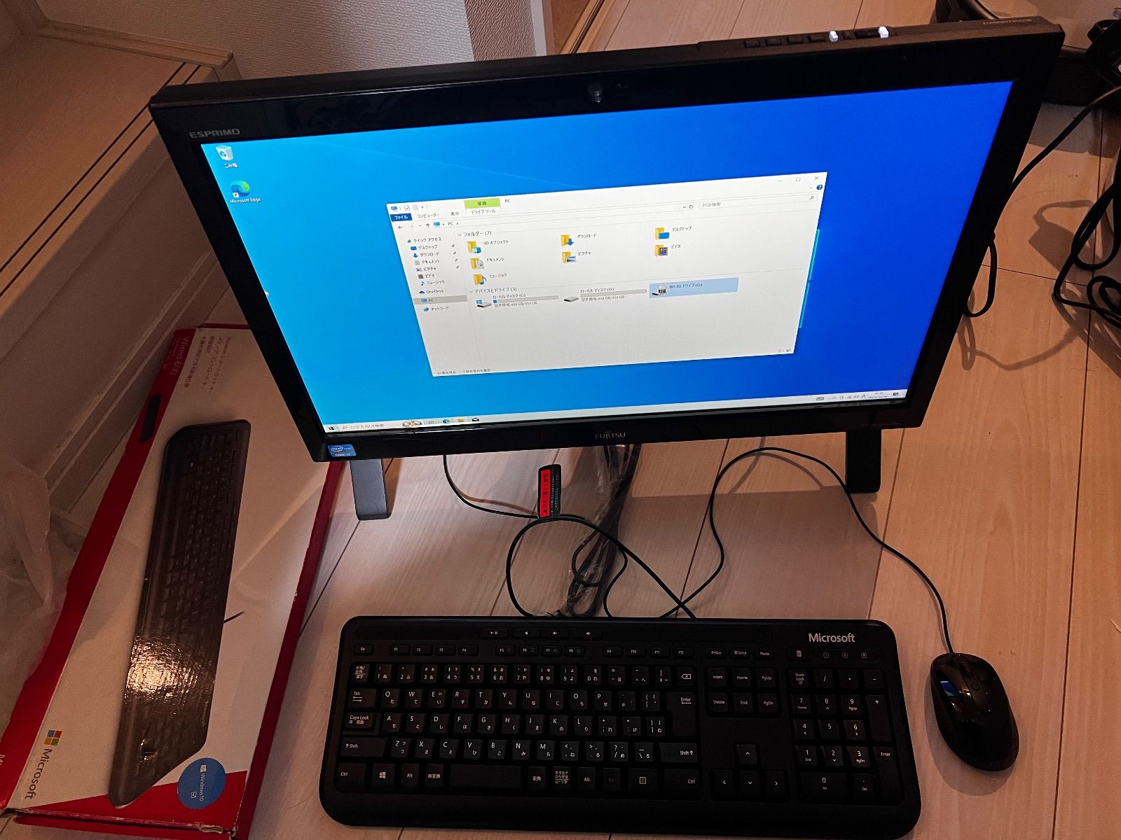 富士通 一体型デスクトップパソコン デスクトップPC Core i7 FMV