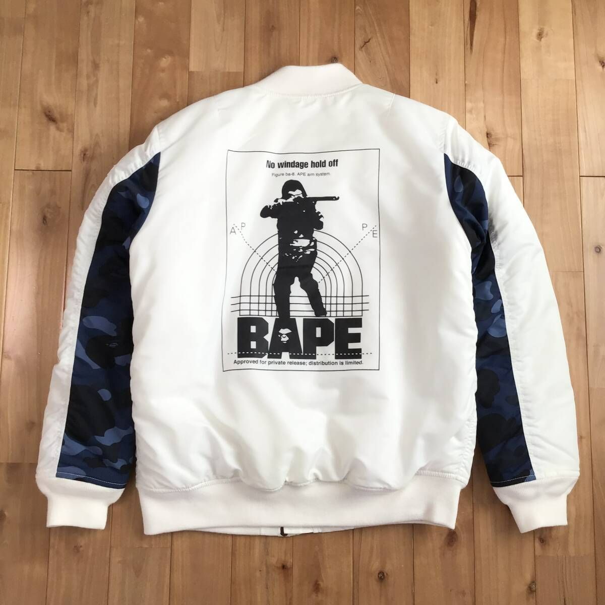 BAPE HUNTING MA-1 Bomber Jacket Mサイズ a bathing ape エイプ 