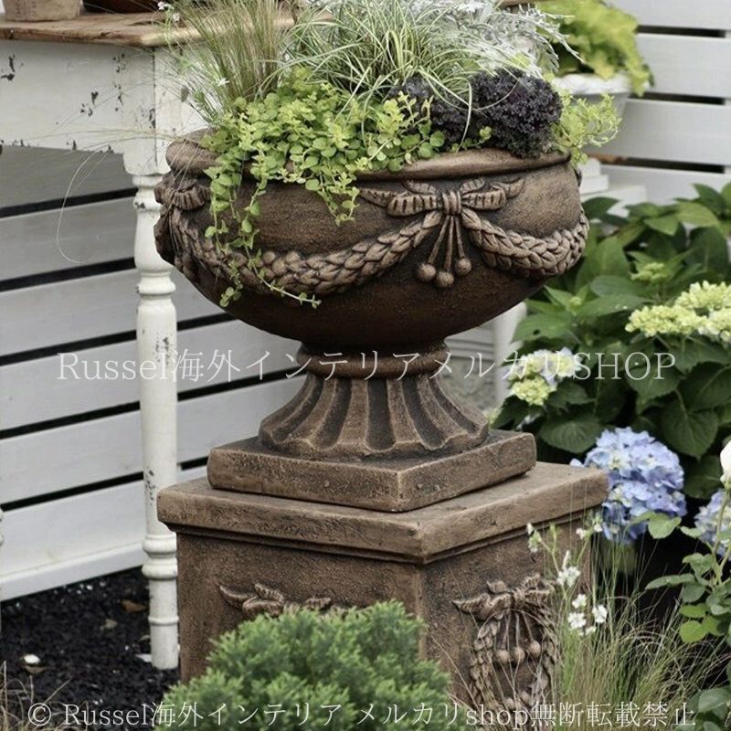 ヴィンテージ / カートワゴン アンティーク レトロ ワゴン フラワー