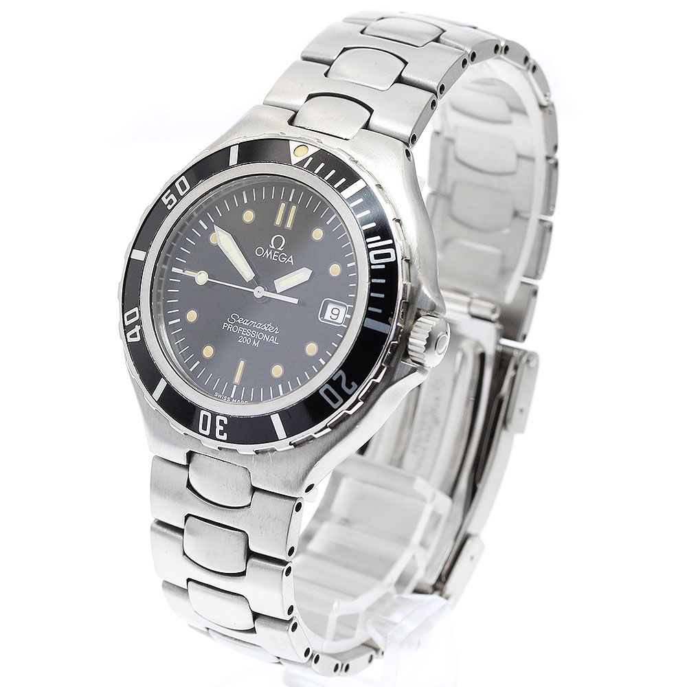 全品75％割引きです！ オメガ OMEGA 2850.50 シーマスター プロフェッショナル 200M デイト クォーツ メンズ_903661 お届けも可