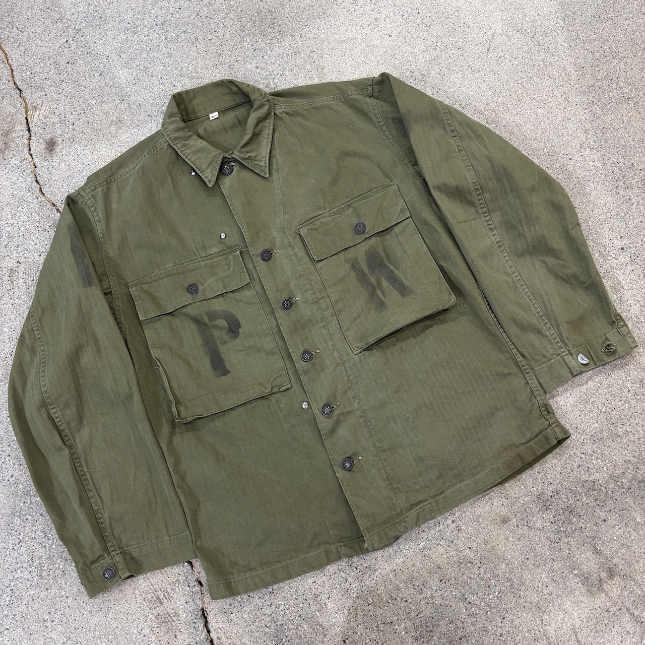 Military】 US ARMY M-43 HBT Jacket 