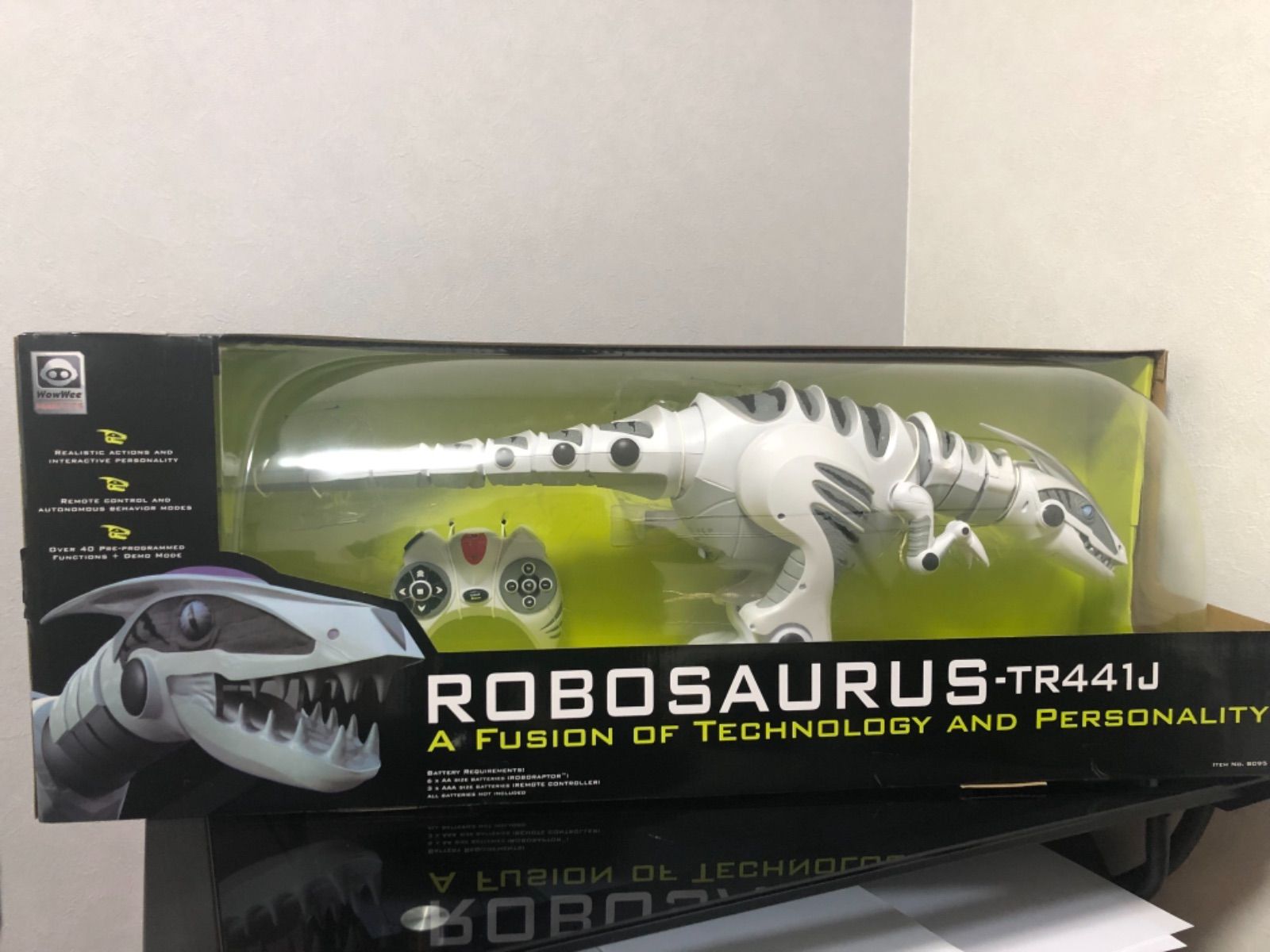 リモコン操縦 恐竜型ロボット ロボザウルスIR-TR441J
