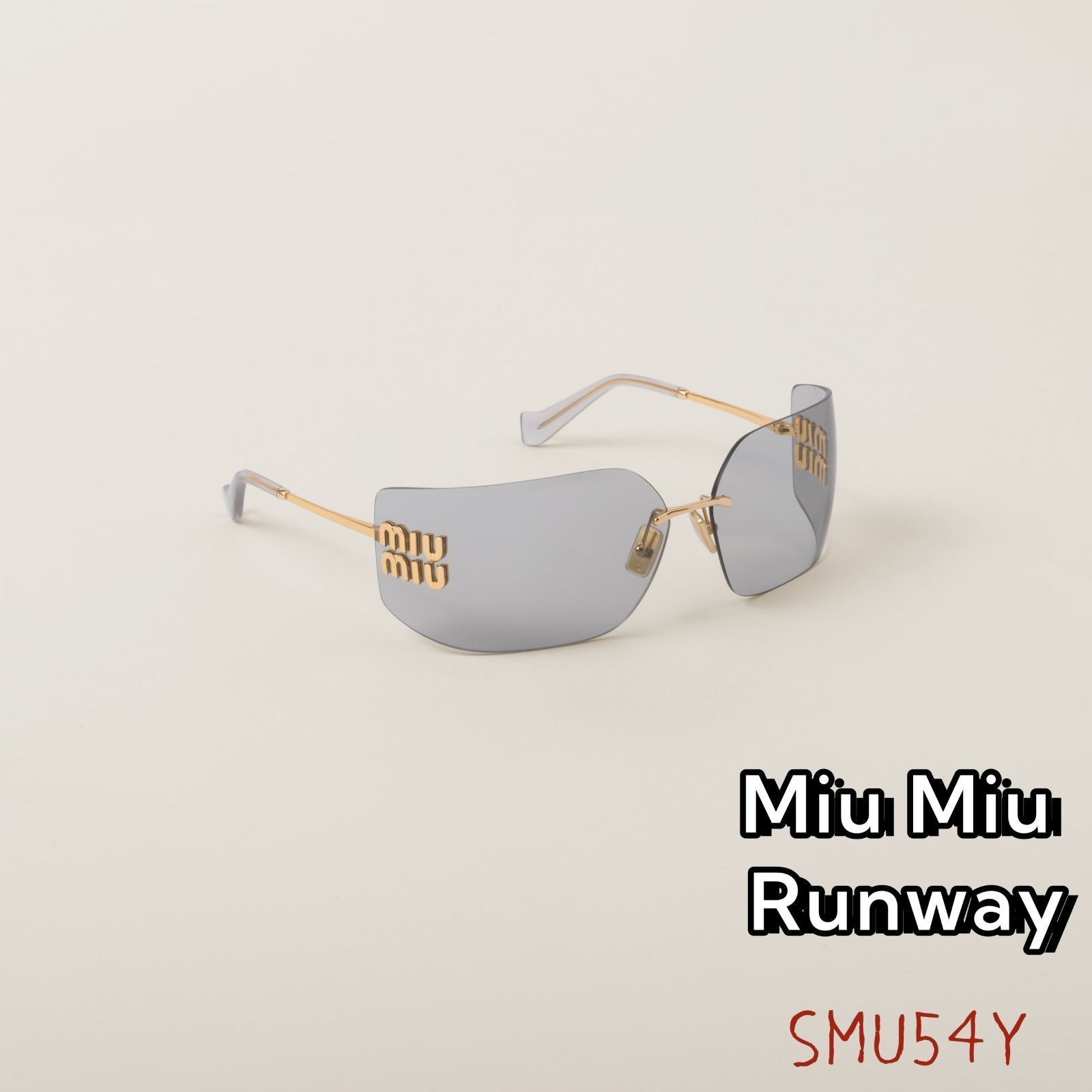 MIU MIU ミュウミュウ ランウェイ サングラス SMU54Y - メルカリ