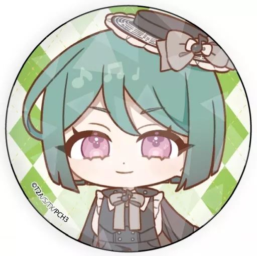 中古】バッジ・ピンズ 緑川さら 「ホログラム缶バッジ(65mm) キラッと