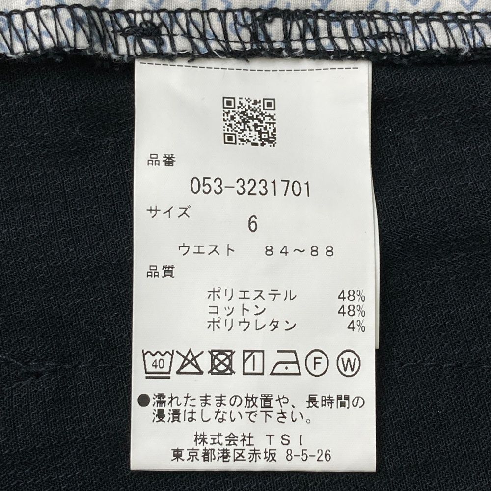 サイズ：6 PEARLY 小売業者 GATES パーリーゲイツ ストレッチパンツ