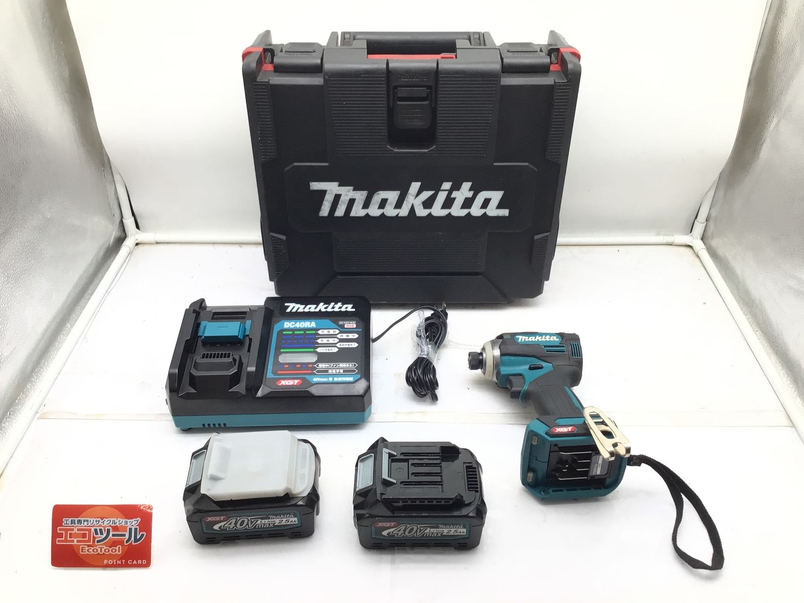 品 Makita|マキタ 40v充電式インパクトドライバ TD001GRDX ITTGF6FL7E4Q エコツール笠寺店 M02