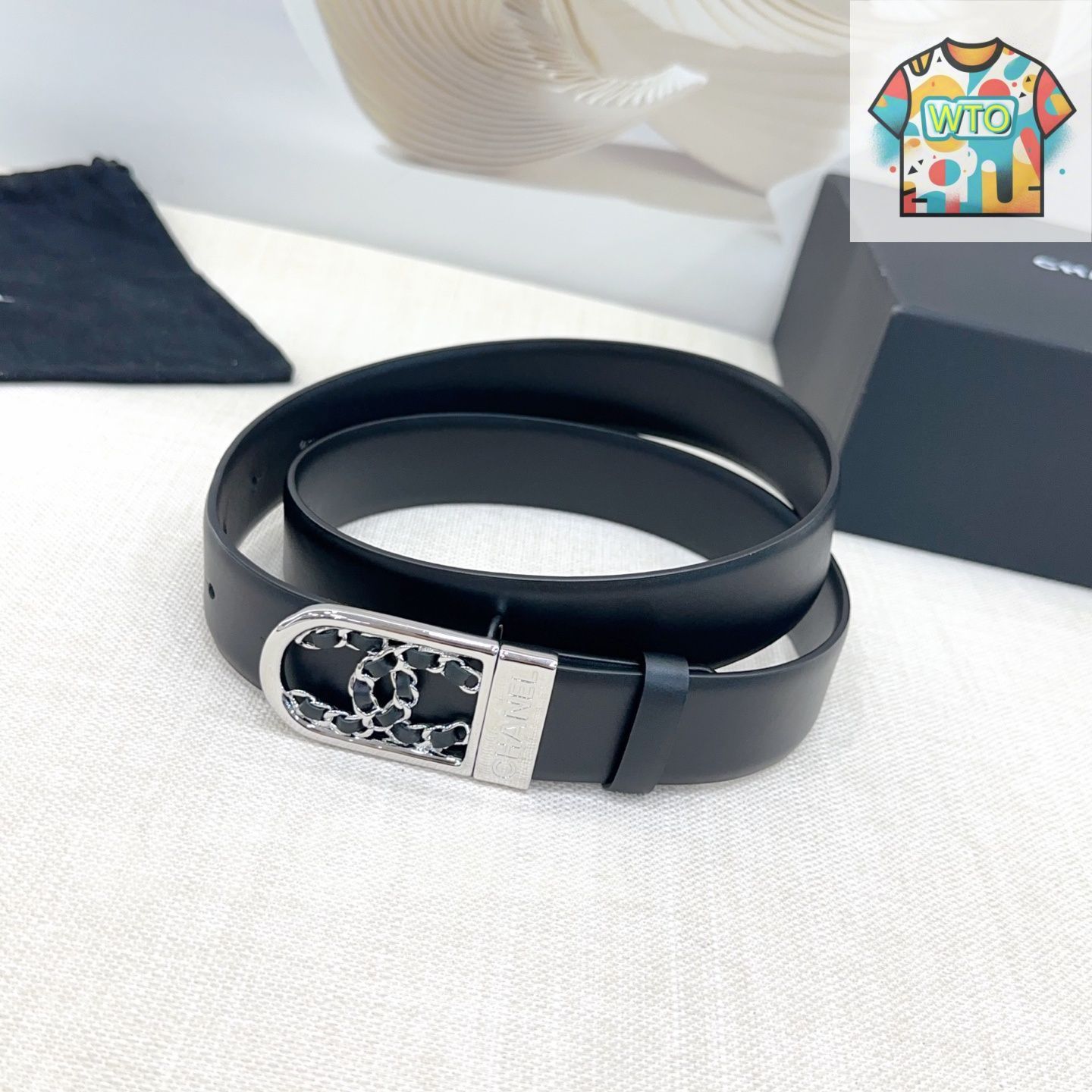 【◆シックでエレガント◇印象的なデザイン♪】CHANEL ベルト CHANEL シャネル エレガントカジュアルベルト01-2 - メルカリ
