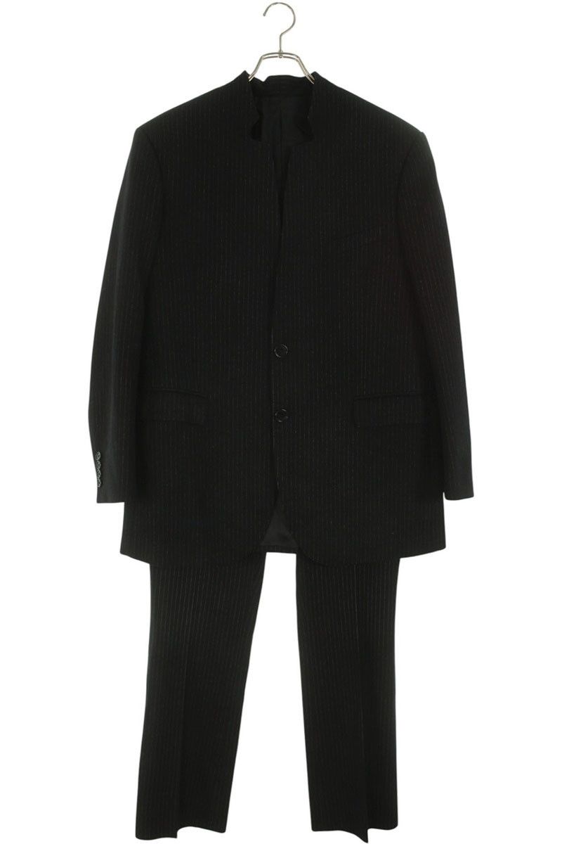 セリーヌ 2V80K495R 2P401495R ストライプ ボクシージャケット セットアップスーツ メンズ 48