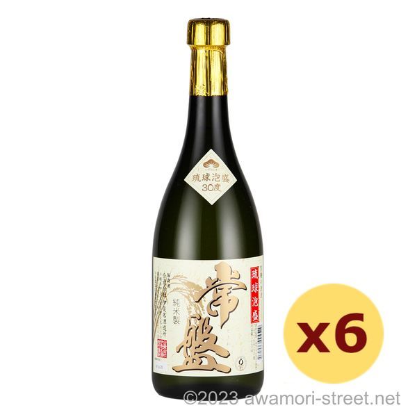 泡盛 常盤ゴールド 30度,720ml x 6本セット / 伊是名酒造