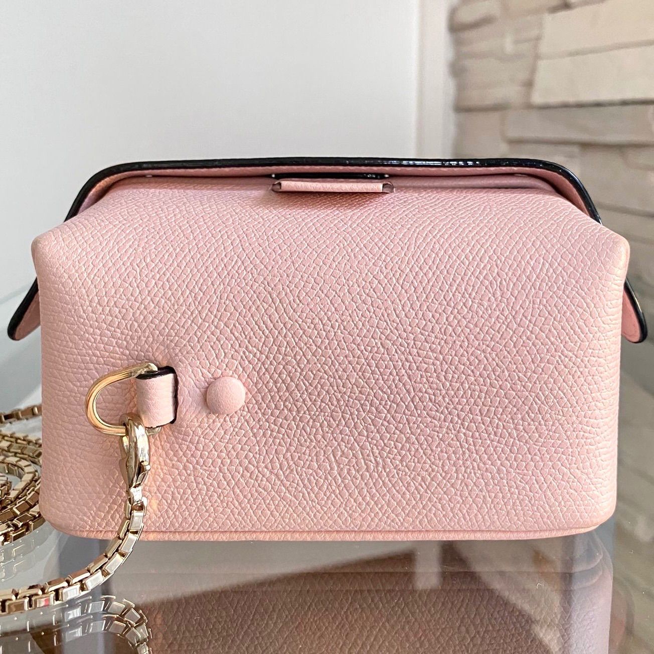 Valextra】トリックトラック クロスボディ ナノ ピンク ミニバッグ  