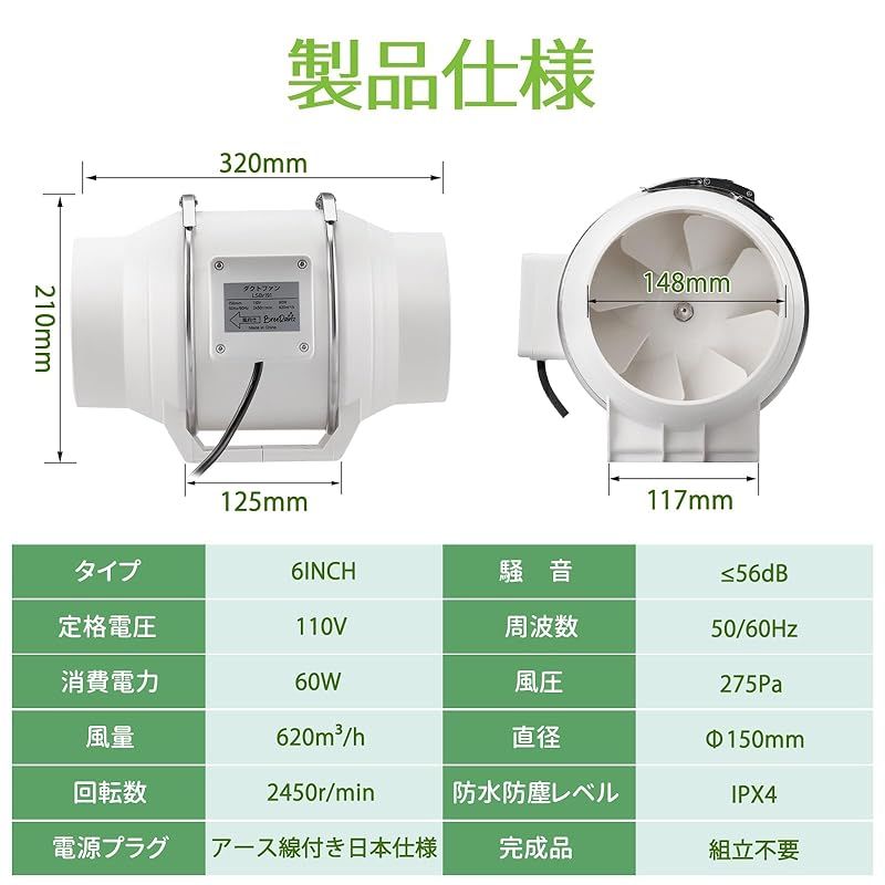 大風量 省エネ