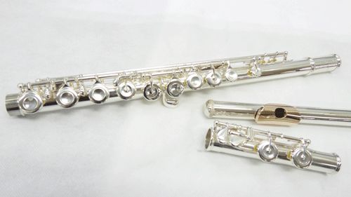 サンキョウフルート エチュード SF30NB リップ金 カバードキィ ニューEメカ付 激