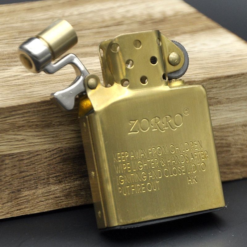 ☆ZORRO インサイドユニット シンプルゴールド 揮発防止 ZIPPO互換☆ - メルカリ