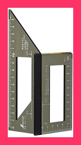 スタッフおすすめ！】シンワ測定(Shinwa Sokutei) 一発止型定規