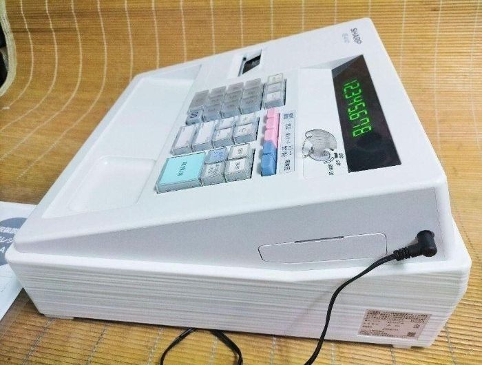 シャープレジスター　XE-A147　PC連携売上管理フル設定無料　730001 シャープレジスター XE-A147 PC連携売上管理フル設定無料 730001