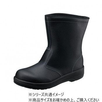 シモン 安全靴 7544黒 25.5cm 1128820