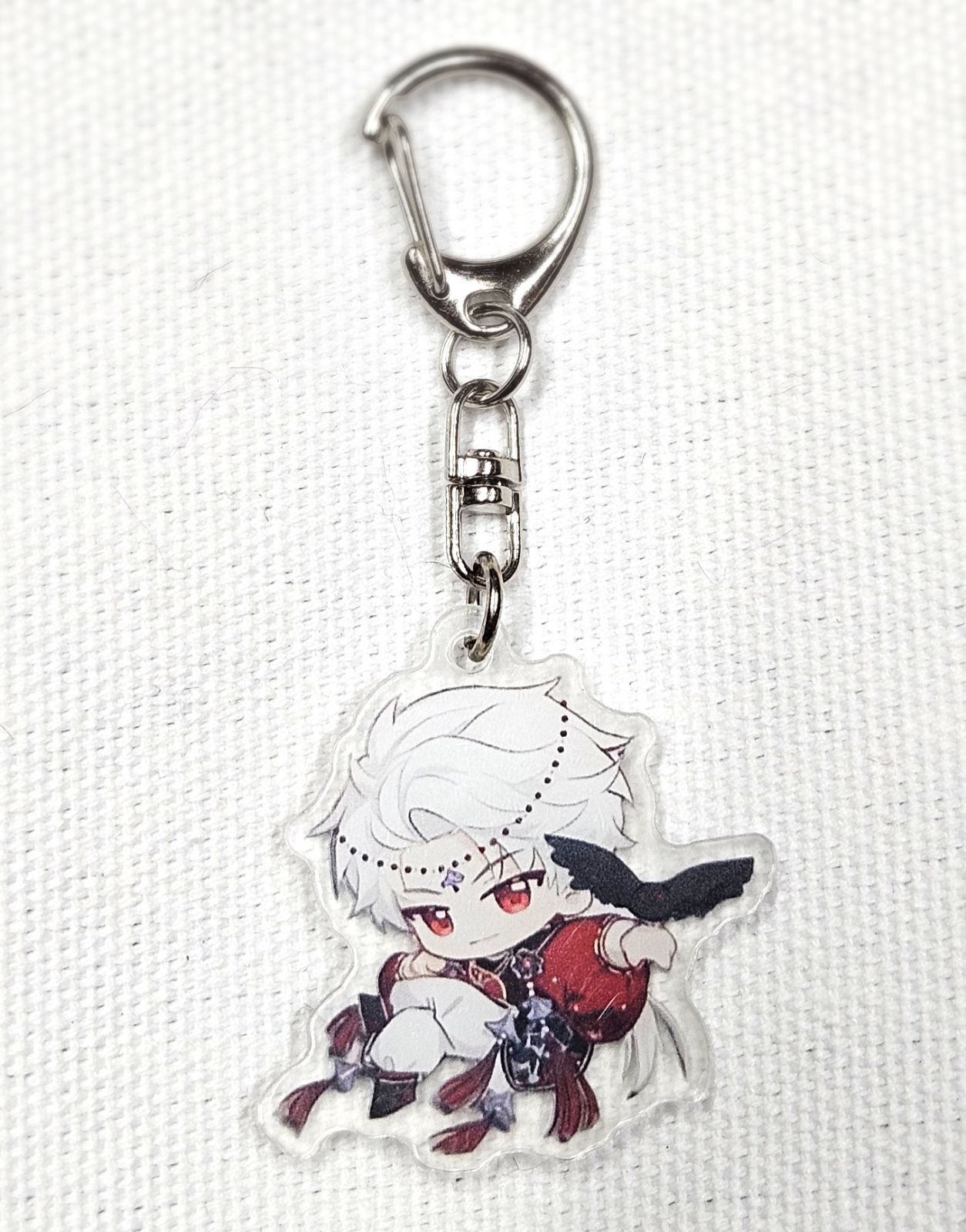恋と深空 シン アクキー アクリルキーホルダー 恋と深空 シン レイ アクリルキーホルダー ゆきにゃん あくま