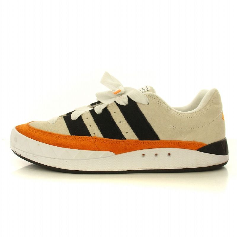 アディダスオリジナルス adidas originals HUMAN MADE X ADIMATIC OFF WHITE CORE BLACK ヒューマンメイド アディマティック スニーカー US10.5 28.5cm HP9916