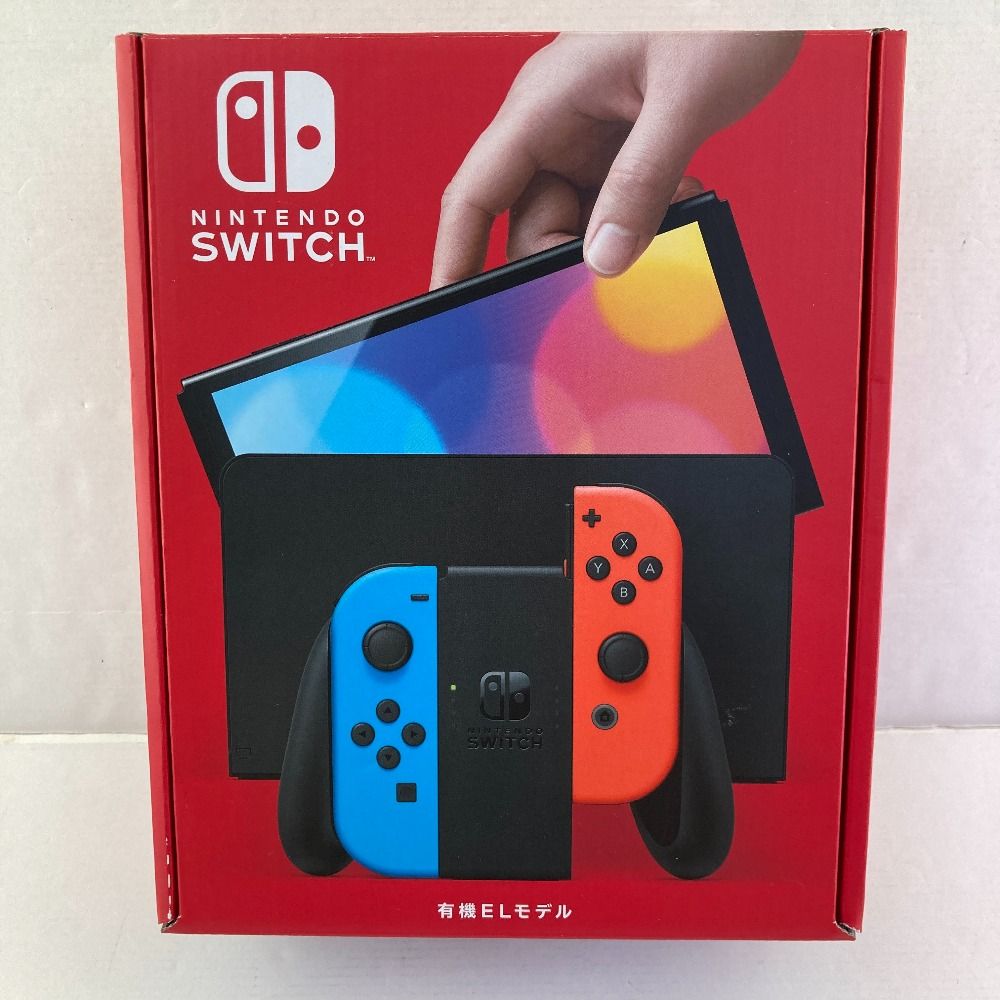 03w03225 ニンテンドースイッチ 有機ELモデル ネオンブルー ネオンレッド [未使用品] SWITCH 任天堂 - メルカリ