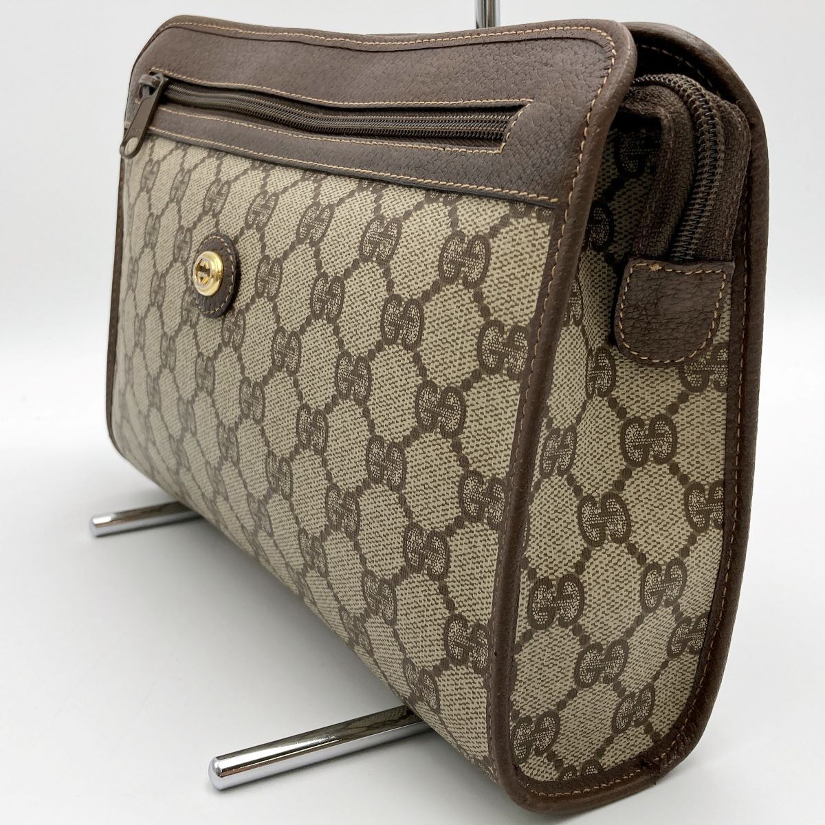 GUCCI グッチ オールドグッチ GG柄 クラッチバッグ セカンドバッグ