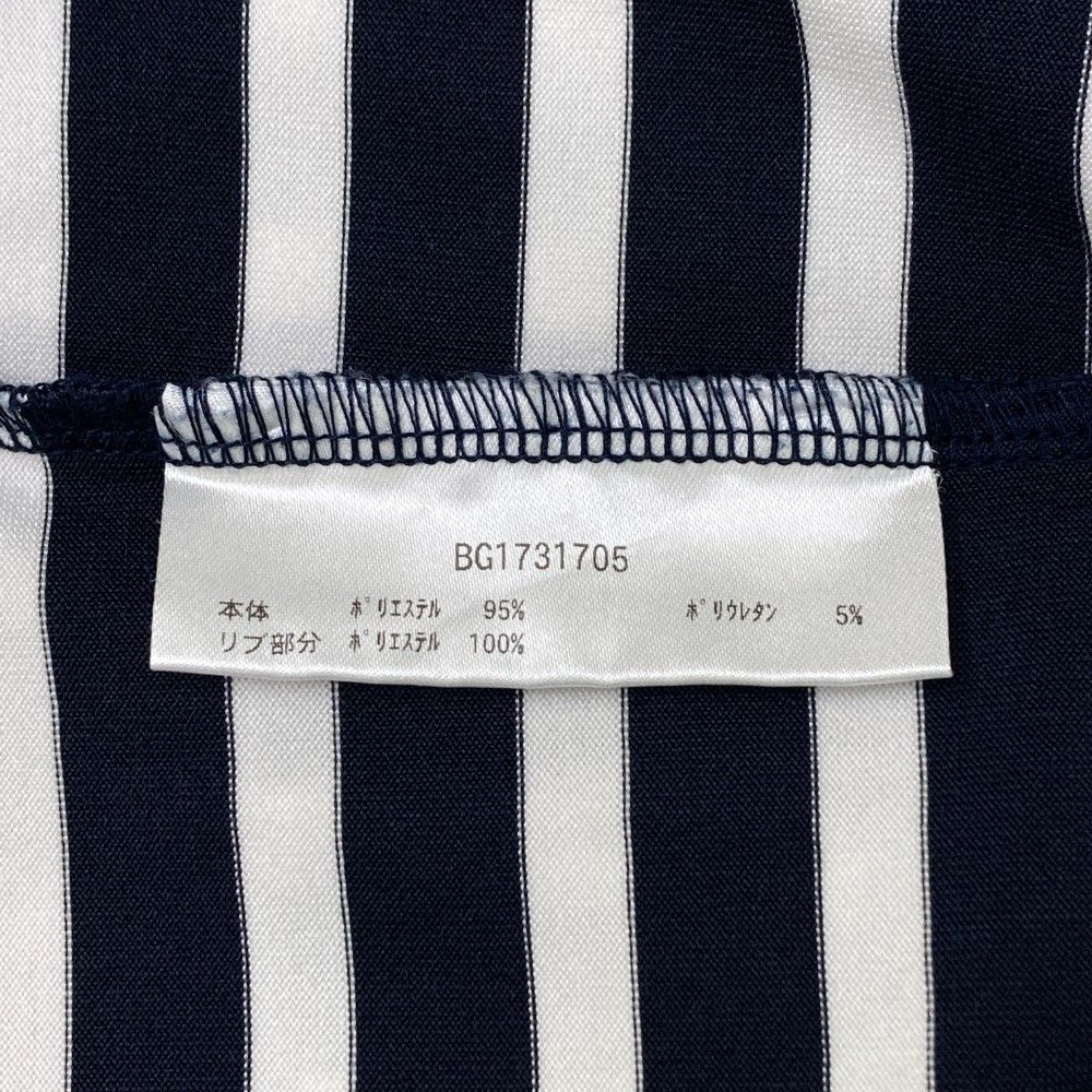 BRIEFING ポロシャツ ネイビー/ホワイト L サイズ：L BRIEFING GOLF ブリーフィング 半袖ポロシャツ ボーダー