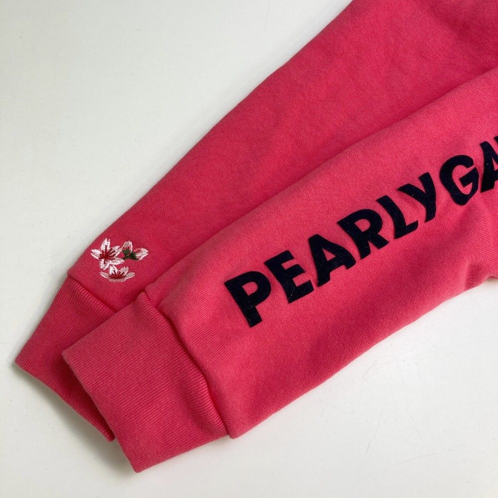 激安直営店 PEARLY サイズ：2 GATES ピンク 長袖スウェット パーリーゲイツ ジャンパー、ジャケット