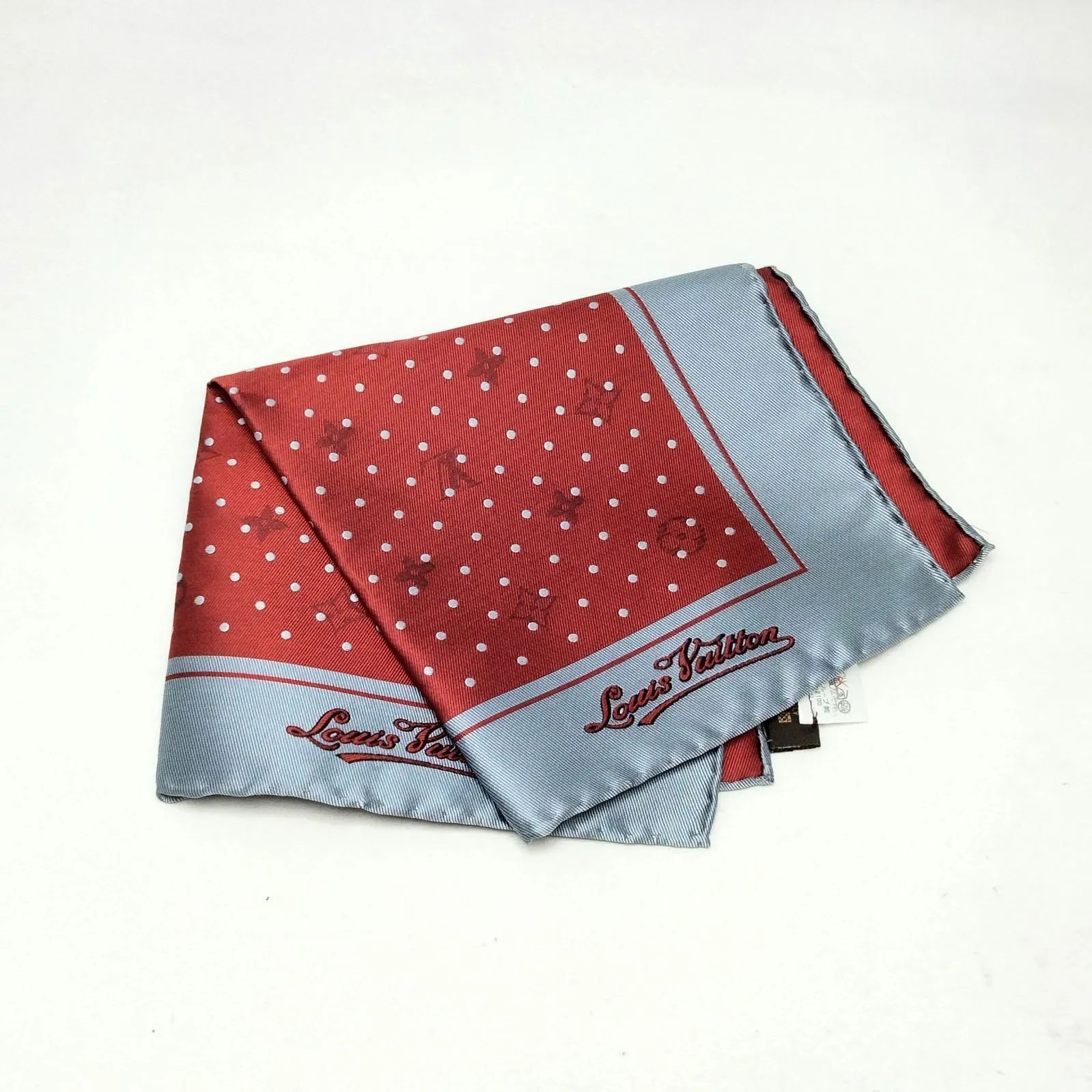 ✨️LOUIS VUITTON✨️ ルイヴィトン ハンカチ ドット×モノグラム柄