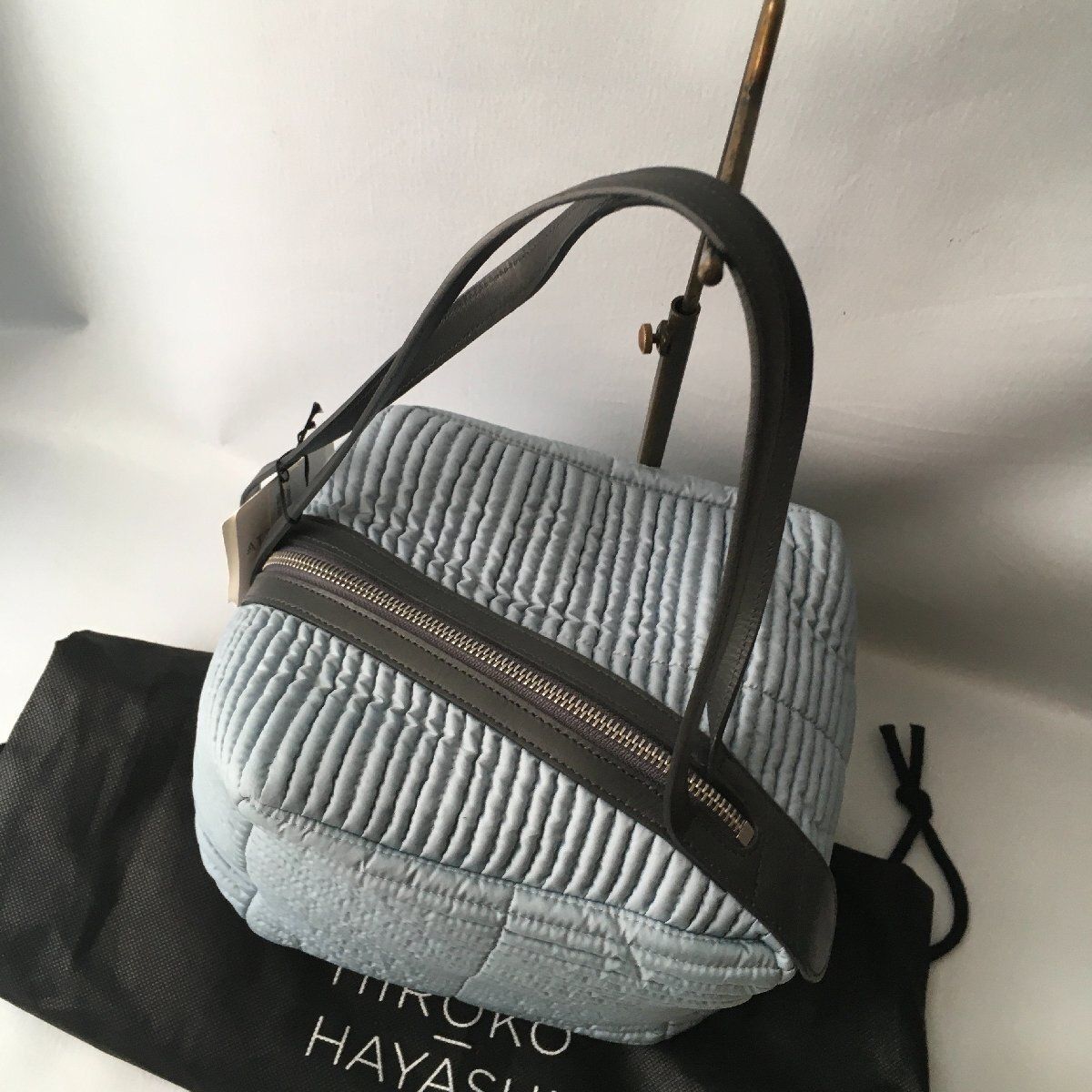 新品 HIROKO HAYASHI ヒロコハヤシ MONTE(モンテ)キューブ型バッグ 