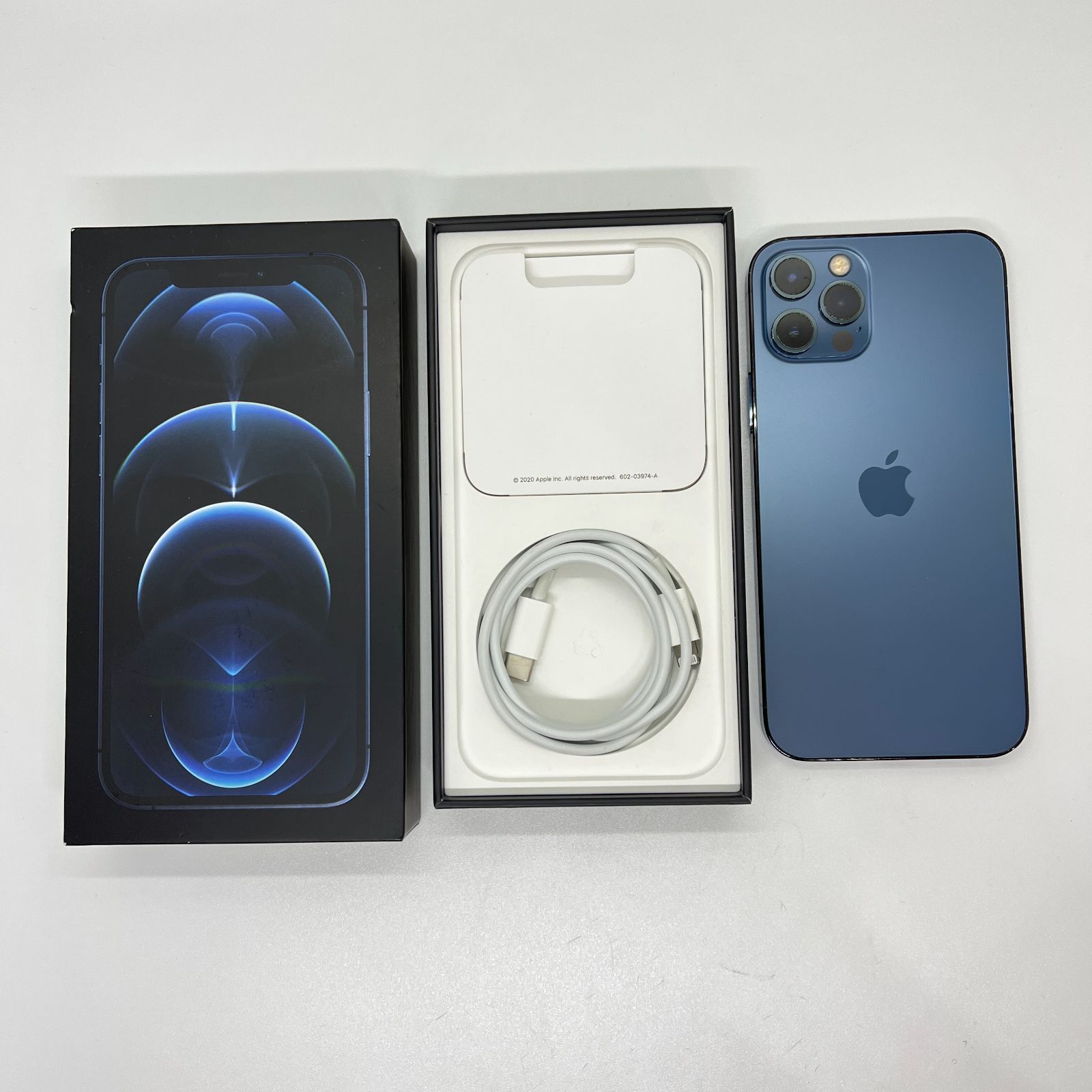 iPhone12 Pro Max128GBパシフィックブルーSIMロック解除済み APPLE 〔中古〕iPhone12 Pro Max 128GB パシフィックブルー