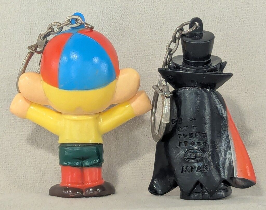 ポピー 怪物くん キーホルダー ソフビ 怪物くん ソフビ 人形 キーホルダー 藤子不二雄 1980年代 レトロ