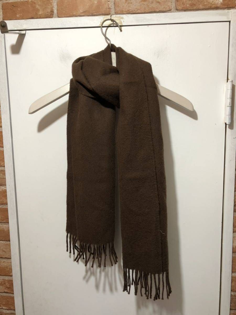 THE INOUE BROTHERS イノウエブラザーズ Brushed Scarf