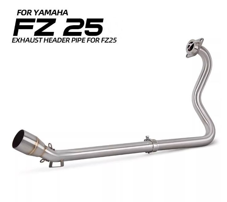 ヤマハ FZ25 マフラー エキゾーストパイプ エキパイ リンクパイプ 即スリップオン 50.8 中間パイプ ステンレス