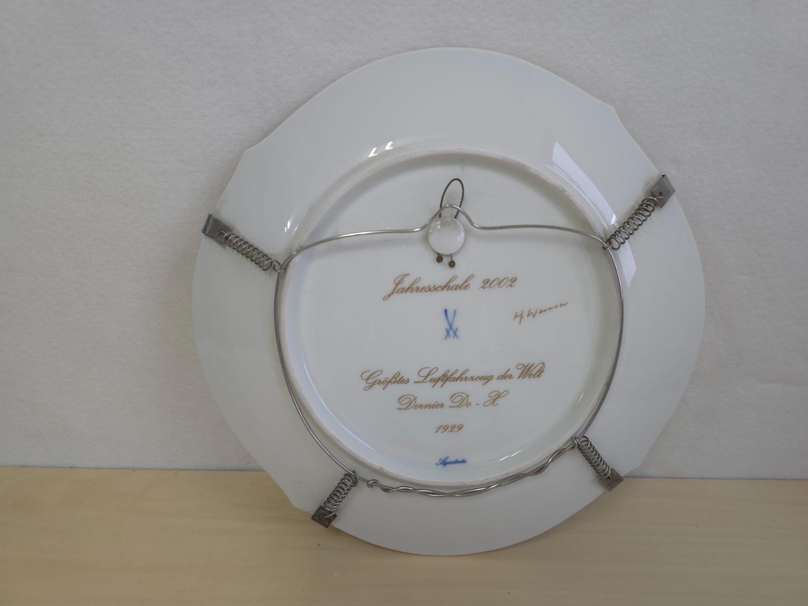 MEISSEN マイセン・イヤープレート　2002年 美品】マイセン♡イヤープレート♡2002年♡皿♡プレート