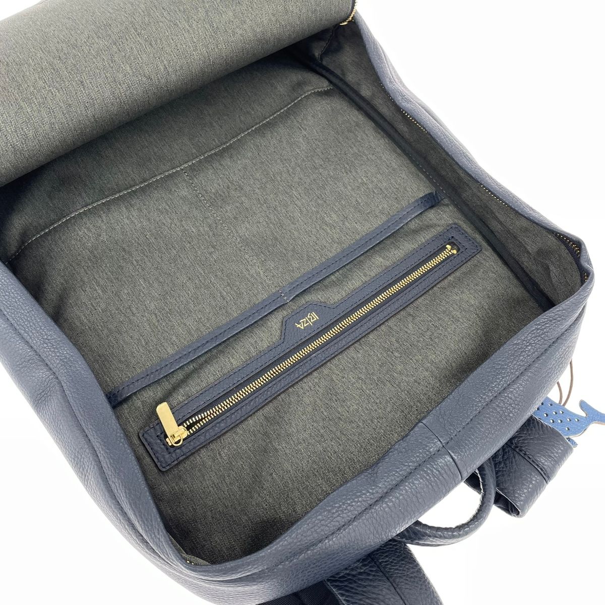 IBIZA ネイビー リュック ロゴナイロン リュック – イビサ オンライン