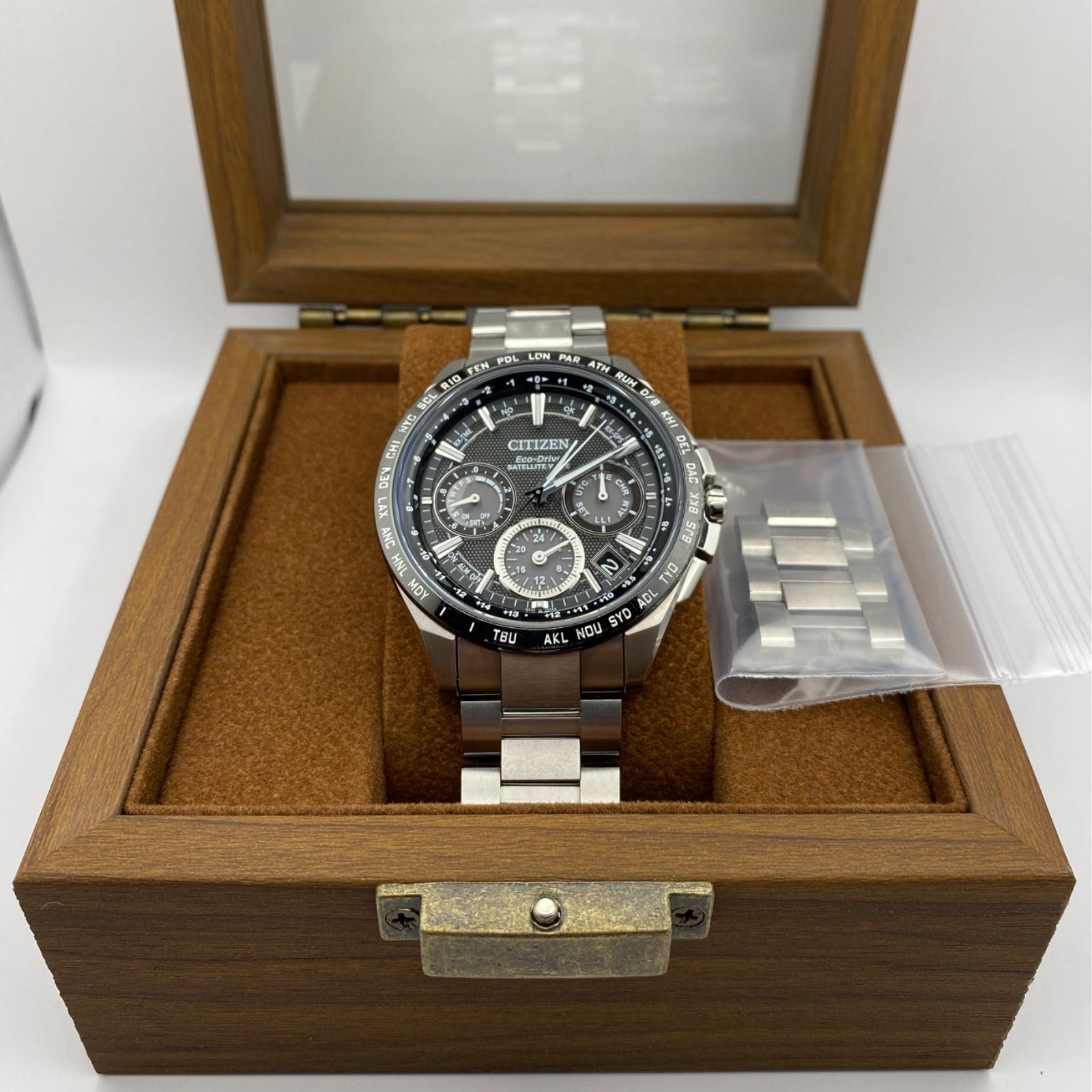 CITIZEN シチズン ATESSA アテッサ エコ・ドライブGPS衛星電波時計