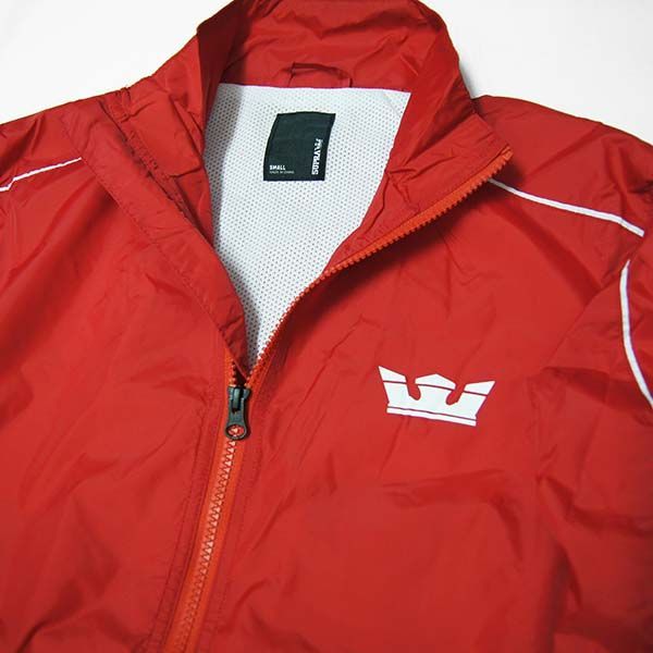 Sサイズ SUPRA スープラ WIRED JACKET (RED) ナイロンジャケット 