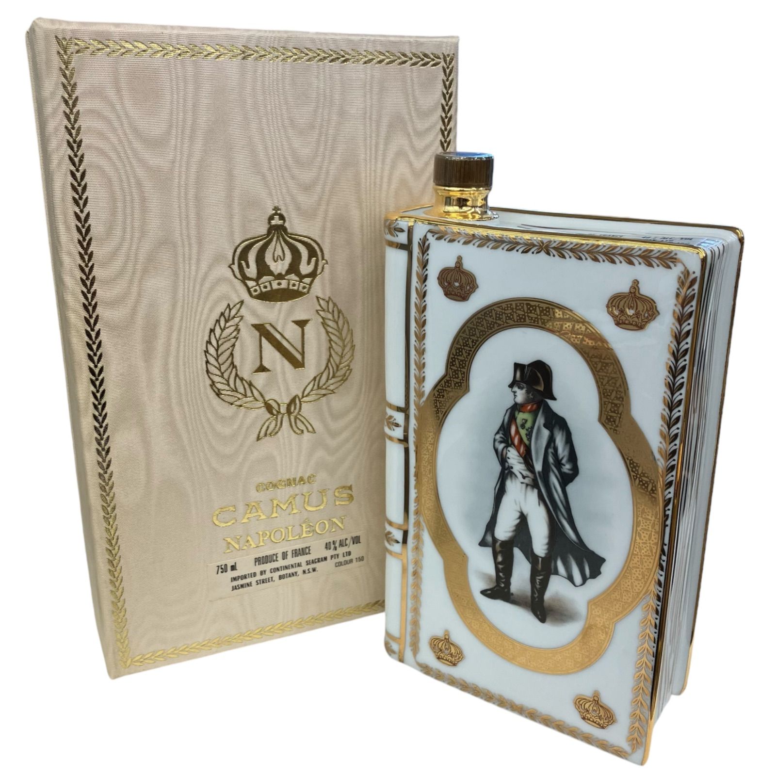 カミュ ナポレオン ブック ブランデー 700ml コニャック 40％ 白
