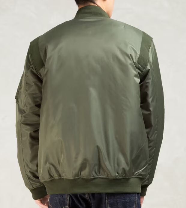 STUSSY MA-1ジャケット オリーブ色 STUSSY(ステューシー) MA ー 1 ジャケット オリーブ - メルカリ
