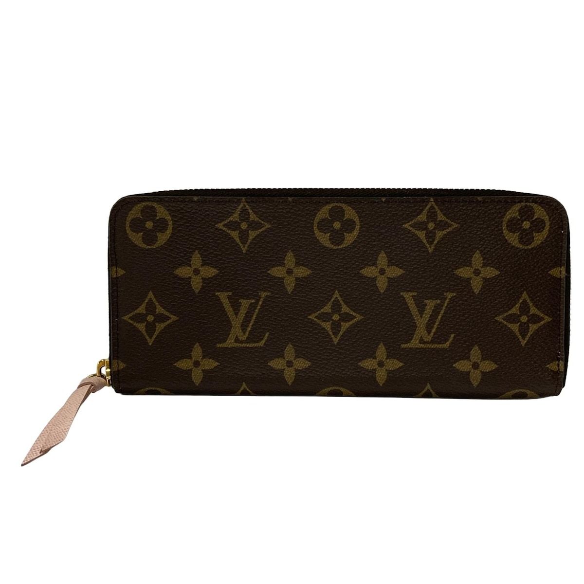 LOUIS VUITTON ルイヴィトン 長財布 モノグラム ポルトフォイユクレマンス M61298 ローズ バレリーヌ