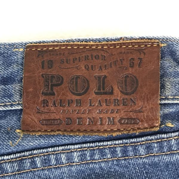 ラルフローレン/POLO RALPH LAUREN★ダボ系デニムパンツ【メンズ40×30/股下81cm/blue】ジーンズ/SUPERIOR QUALITY/Pants/Trousers◆cBH362 #-19t