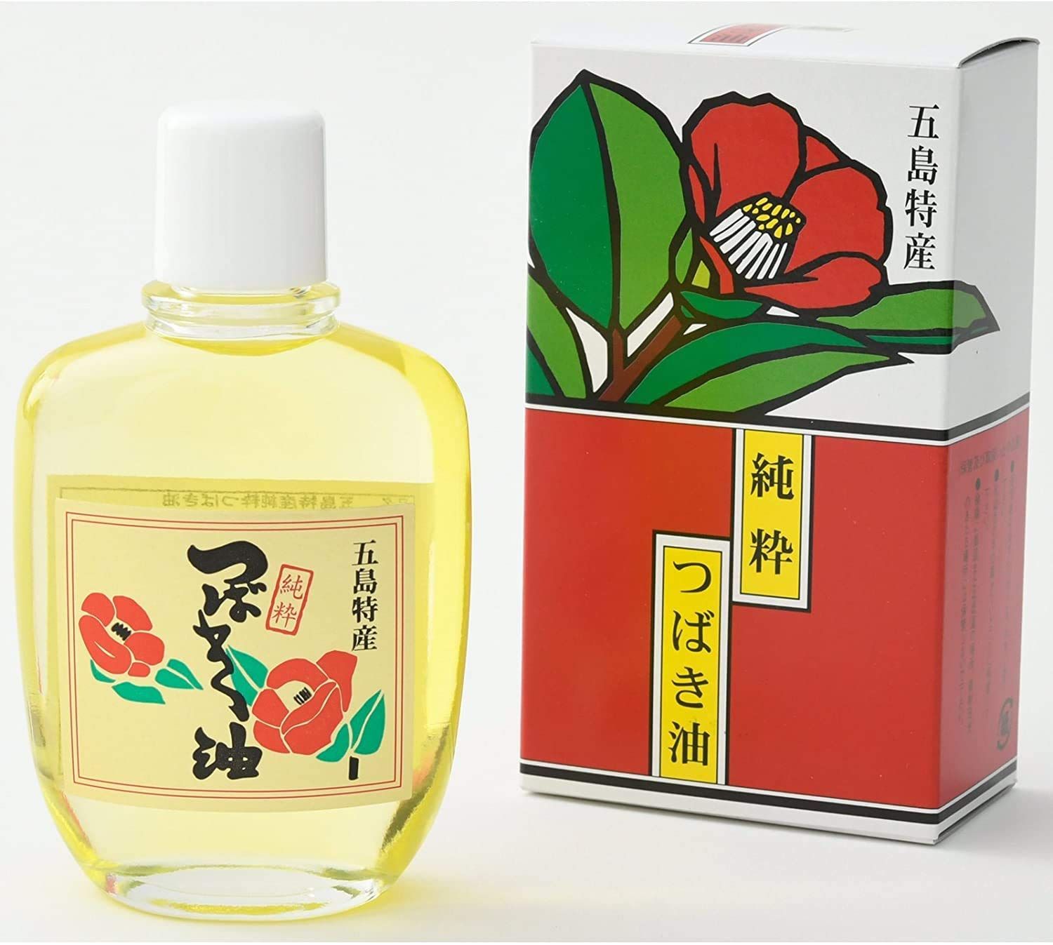 【人気商品】木櫛付き 2個セット 100cc つばき油 純粋椿油 五島特産