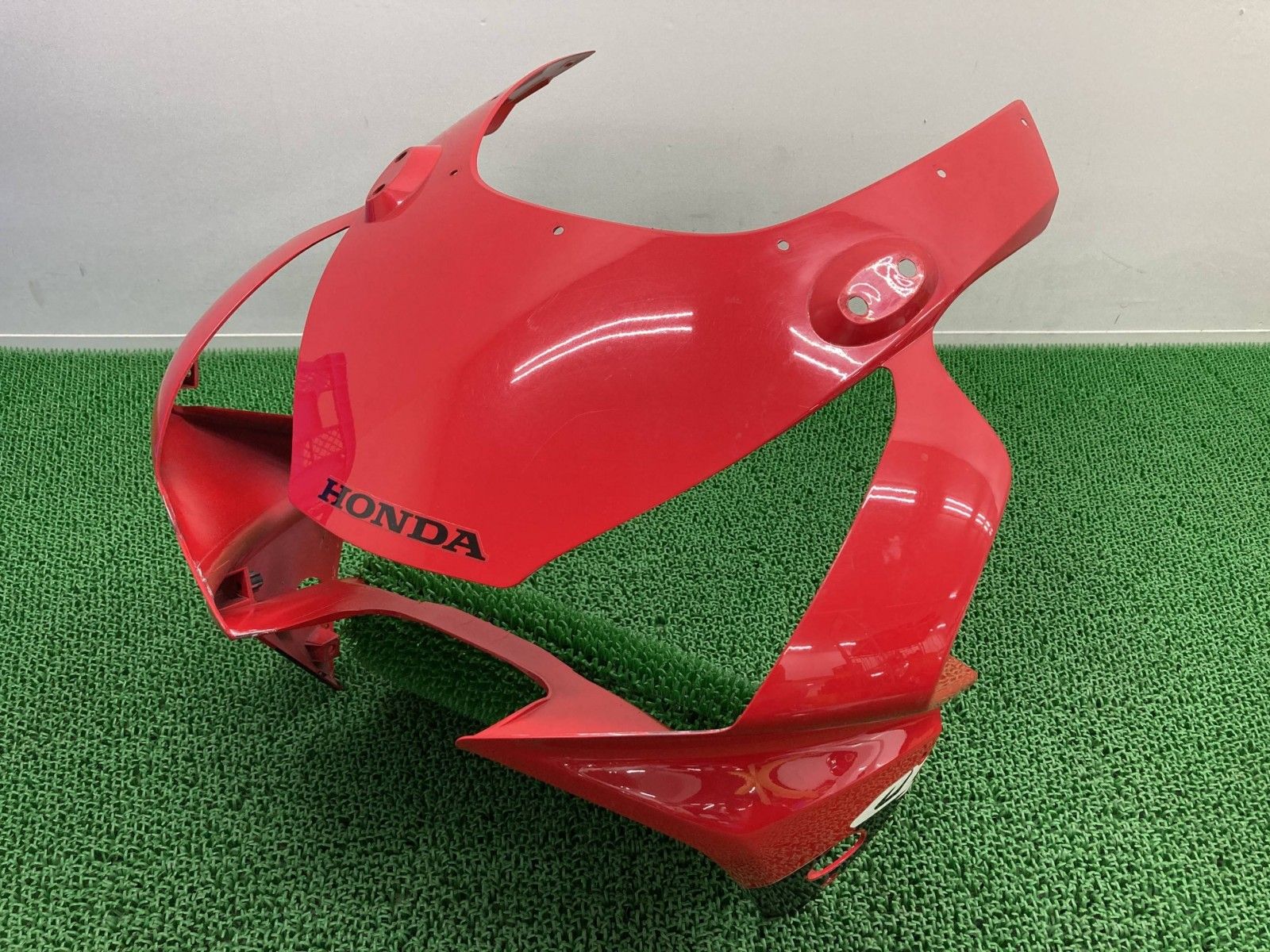 CBR954RR アッパーカウル 赤 MCJ ホンダ 純正 バイク 部品 SC50 割れ欠け無し 品薄 品 車検 Genuine dM