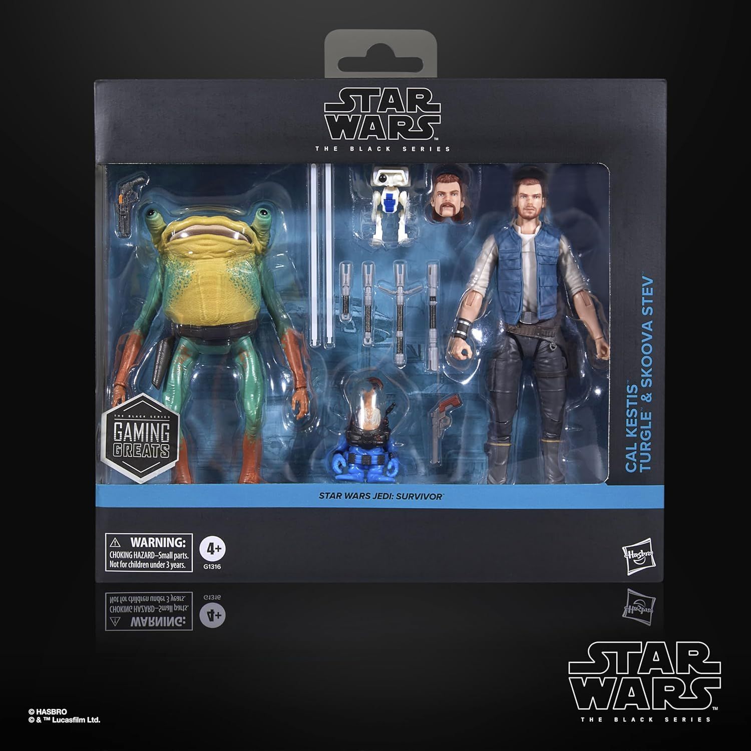 STAR WARS ブラックシリーズ カル ケスティス ターグル スクーヴァ スター・ウォーズ ブラック・シリーズ 6