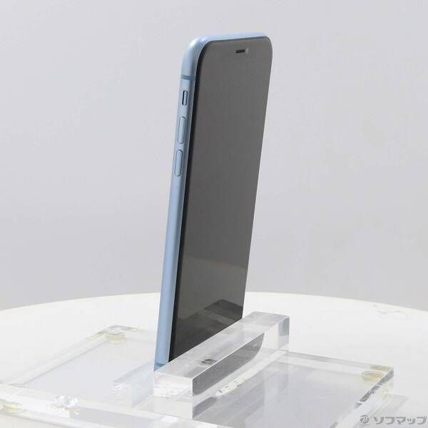 品〕 iPhoneXR 128GB ブルー MT0U2J／A SIMフリー【305】 オフィシャル