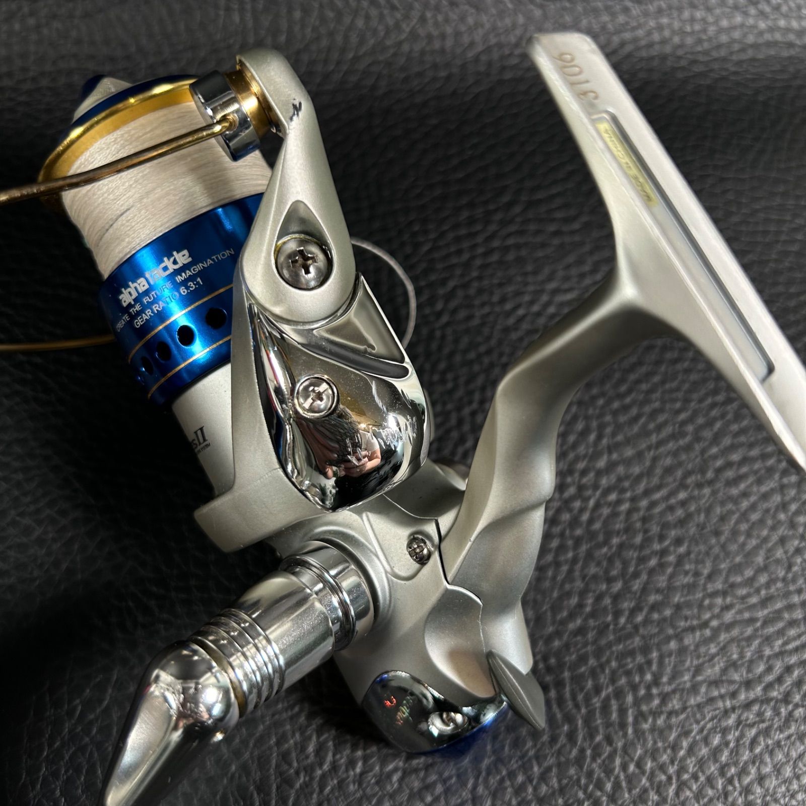 中古リール 3個セット》ALPHA TACKLE アルファタックル RESⅡ リール