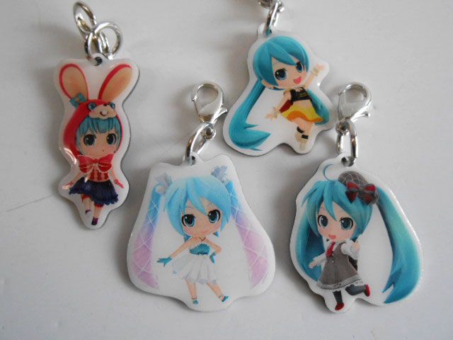 ♯Jqb28ET初音ミクProject miraiジッパーチャーム4全9種