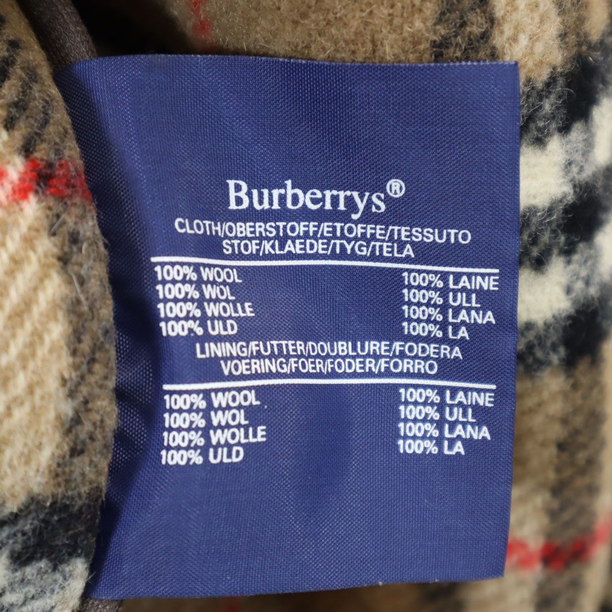 Burberrys バーバリーズ 80s 英国製 ヴィンテージ ダッフルコート S