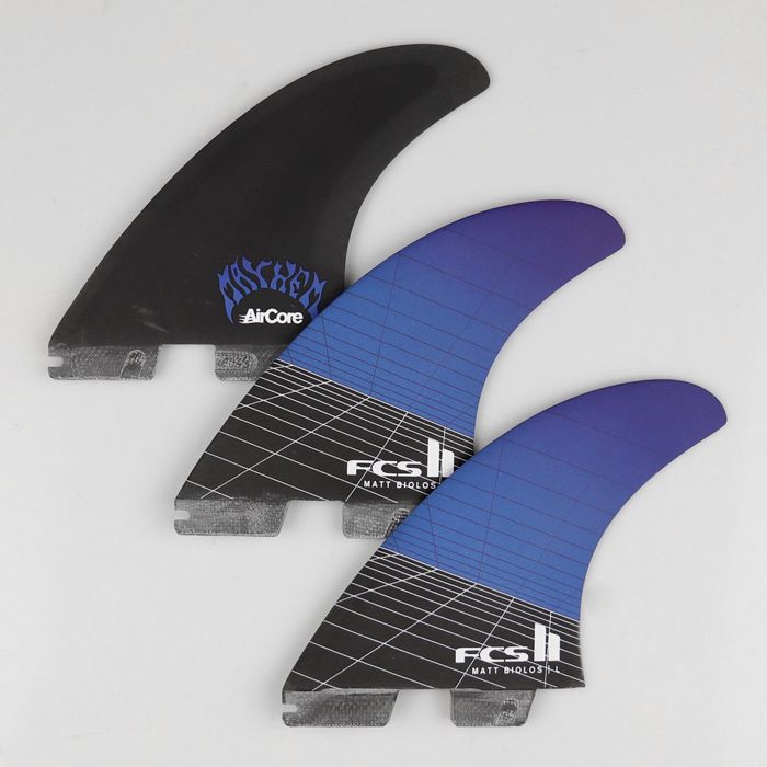 サーフィン・ボディボード FCS2 MAYHEM MB CARBON TRI-QUAD FCS II Matt Biolos Tri-Quad Fins - FCS - FCS US
