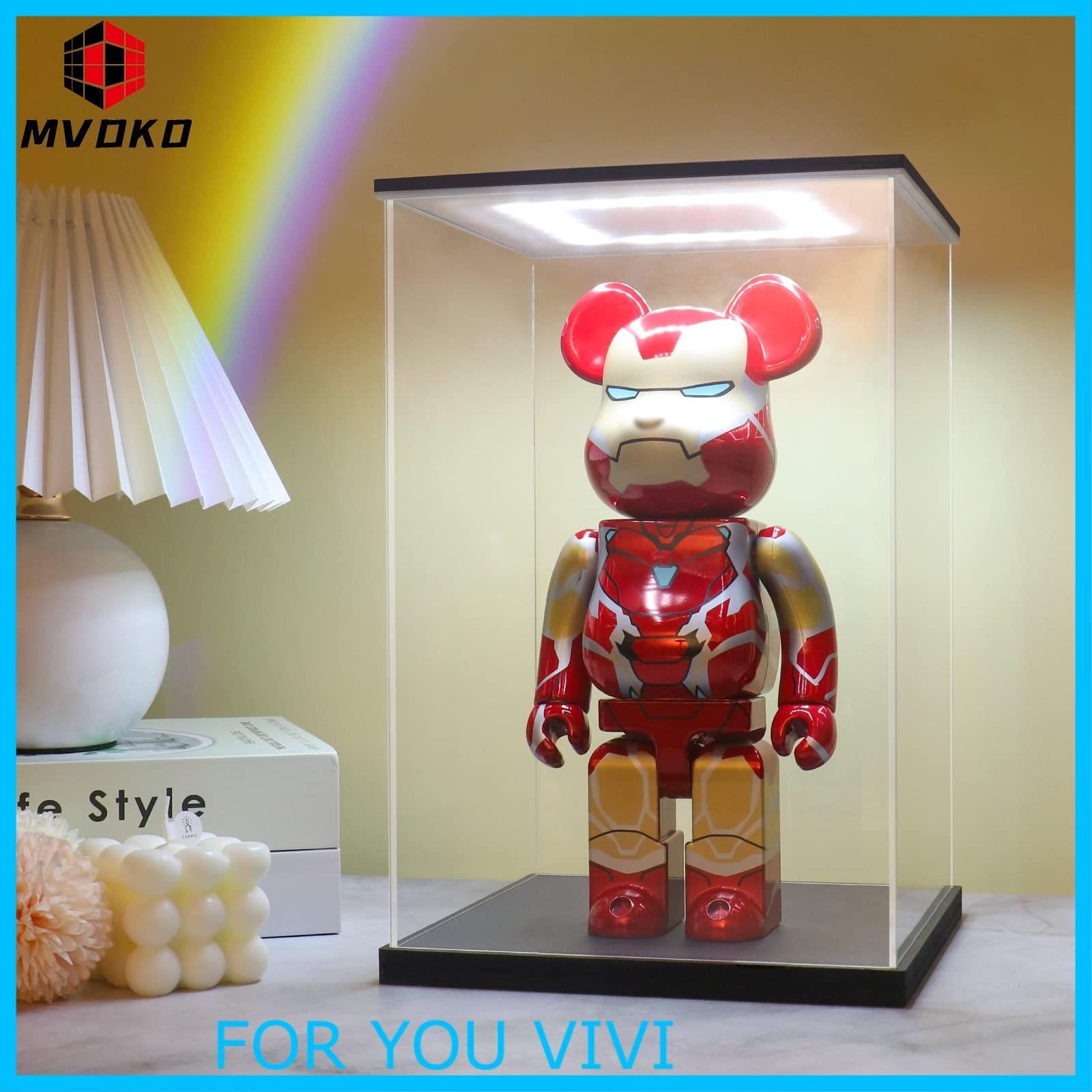 特価商品】MVDKO LEDフィギュアケース 透明ディスプレイケース ...